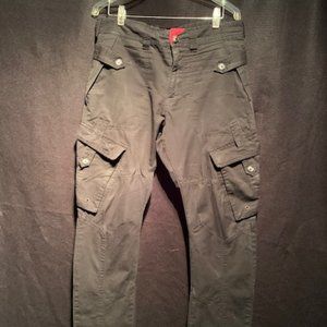 Black 55 DSL (DIESEL) Cargo-like Pants with cool details. Size 32"